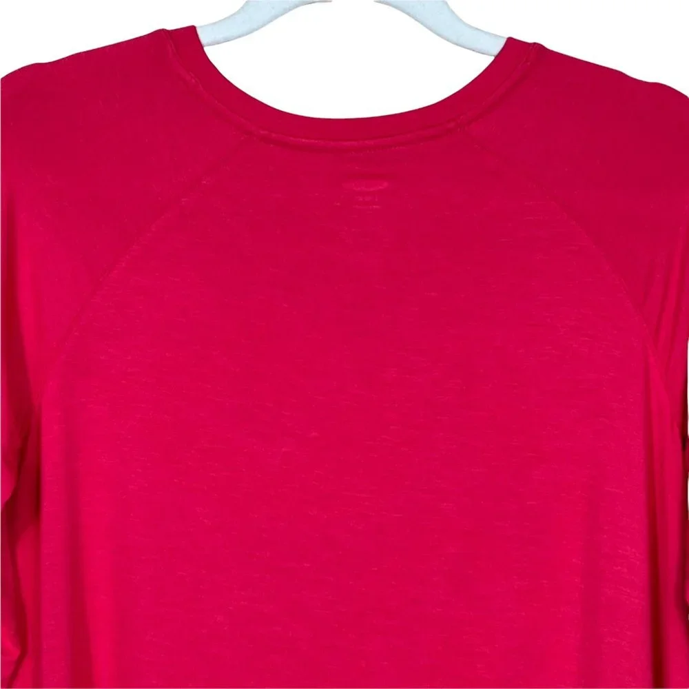 Old Navy A-Line Tunic Top Blurred Red Girl’s‎ Large/10-12